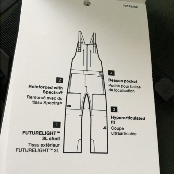 The North Face Brigandine Futurelight Bib NWT MSRP $650 - Picture 15 of 16